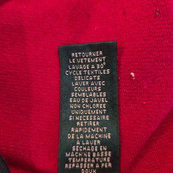 Lauren Ralph Lauren Active Women 1X Red Full Zip Hooded Jacket Southwest Patch - Picture 8 of 12